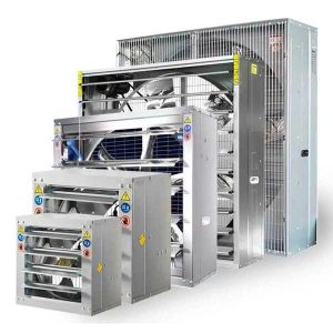 Quạt Công Nghiệp Vuông Gắn Tường